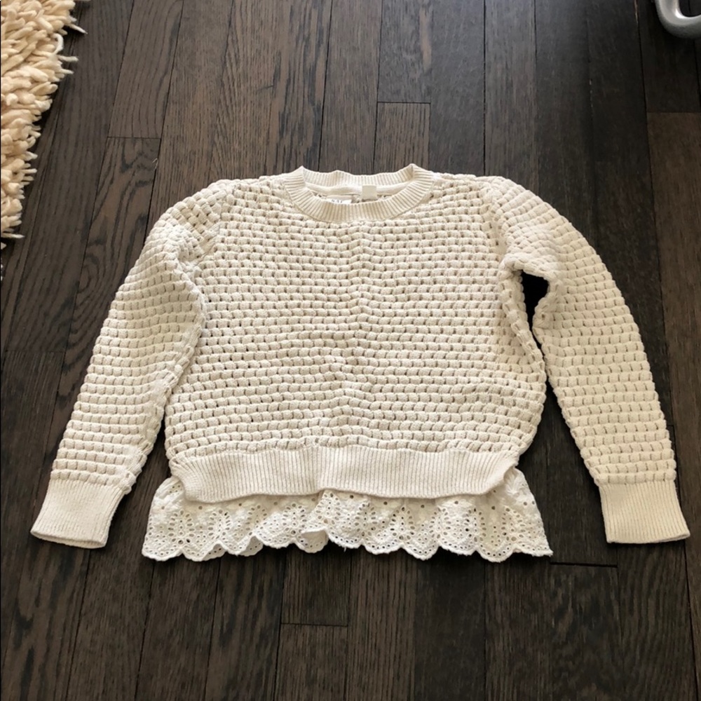 Gap Kids Sweater with underlay detail